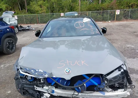 2019 BMW M5 Competition из США, поврежденный, VIN WBSJF0C57KB448732